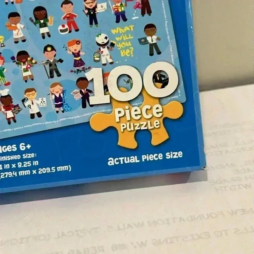 Guess What I Do 100 Pieces Puzzle. New